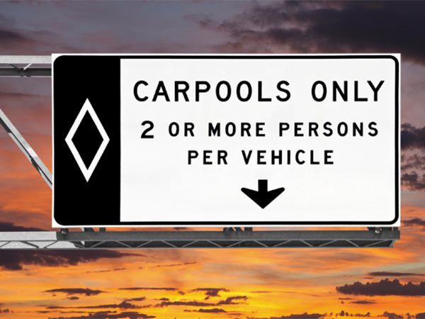 HOV Lane Ticket Las Vegas